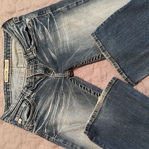 Big Star Sweet Boot Ultra Low Rise Jeans 27L 32" Inseam